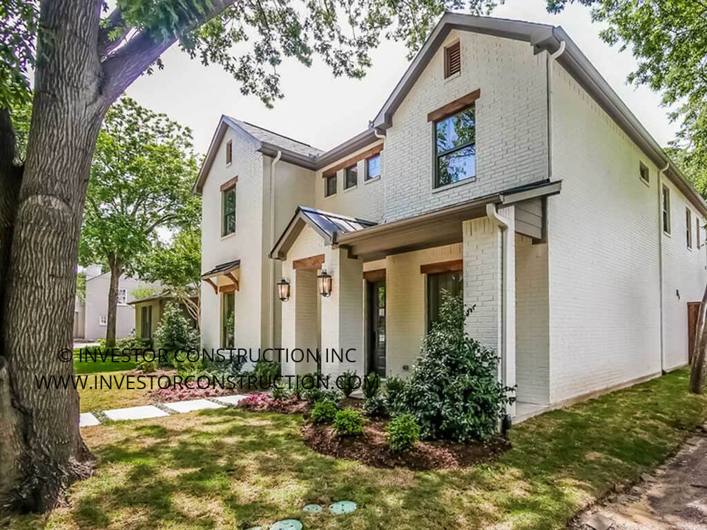 4634 W Amherst Ave, Dallas, Briarwood, front elevation 2. View full photo gallery at: https://goo.gl/MKSBUz