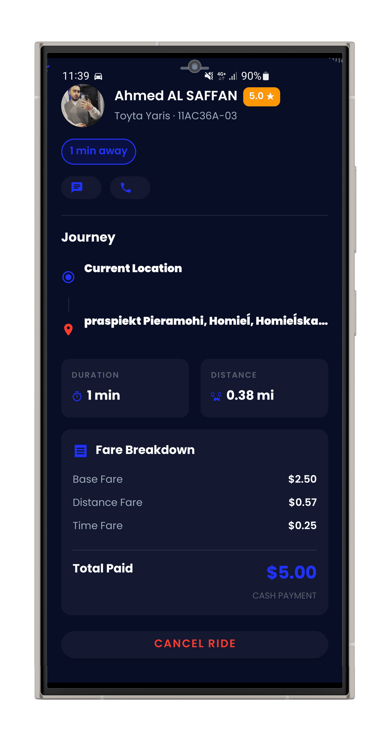 Trip Details