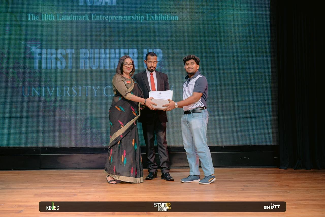 1st Runner-Up at KDU Startup Today '26 gallery 7
