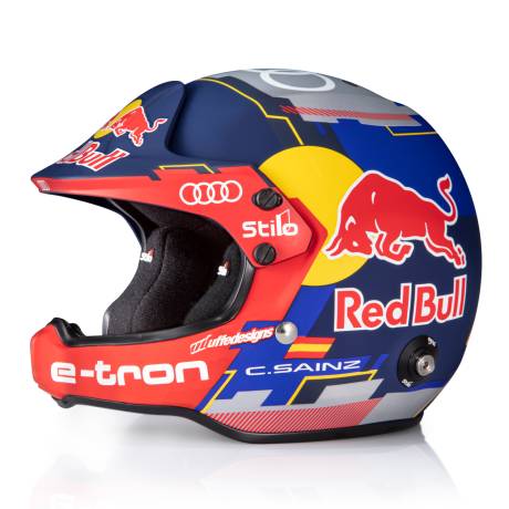 Mini Capacete Carlos Sainz Sr. Dakar 2024