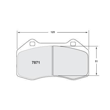 Pastilhas de Travão 7871.10