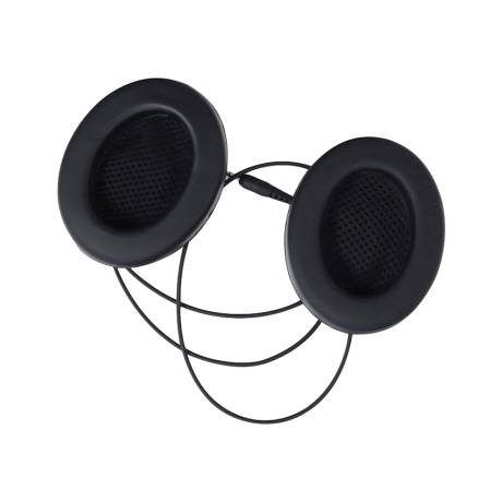 Almofadas auriculares com altifalantes