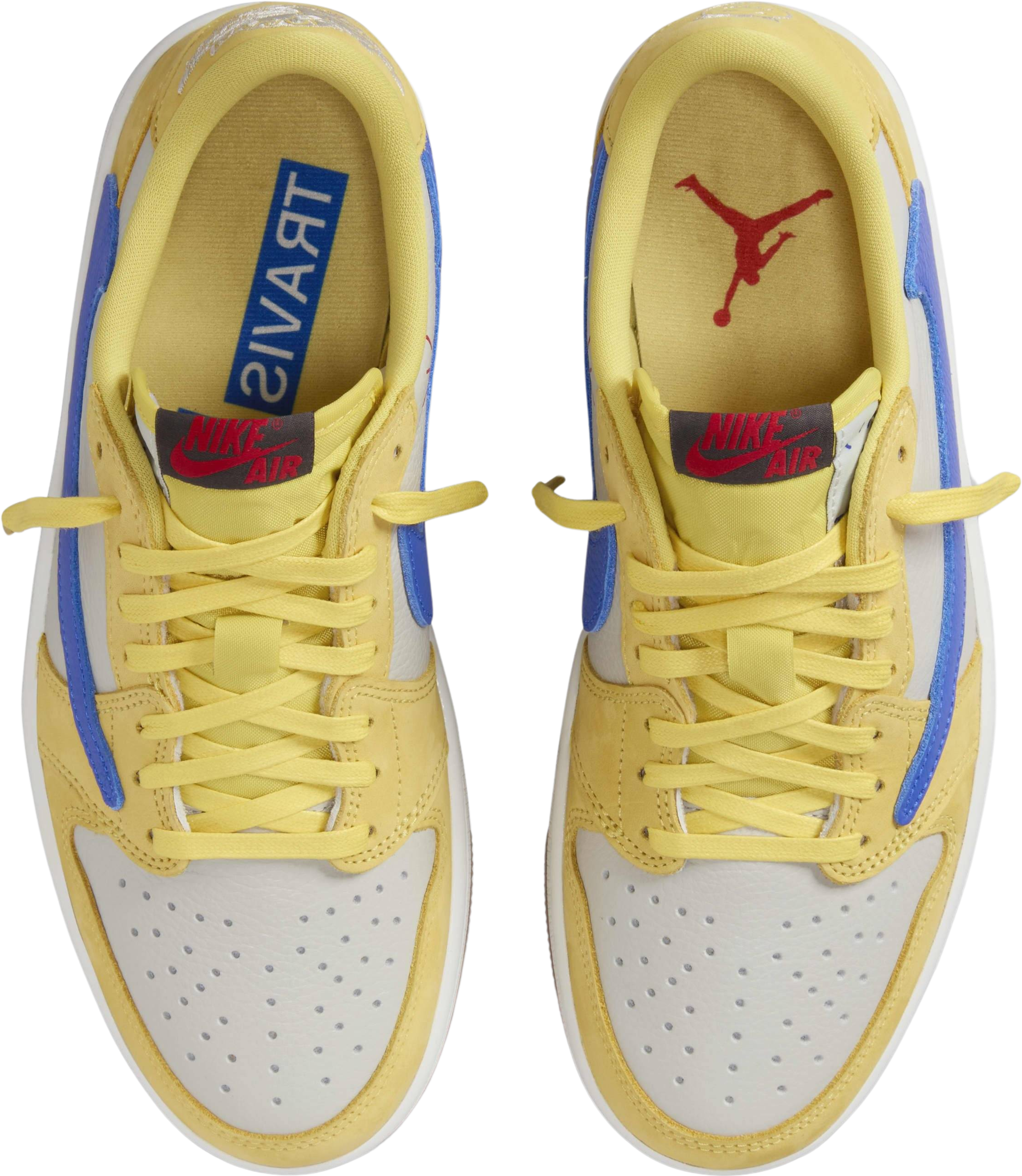 Travis Scott x Air Jordan 1 Low Canary Yellow (W)