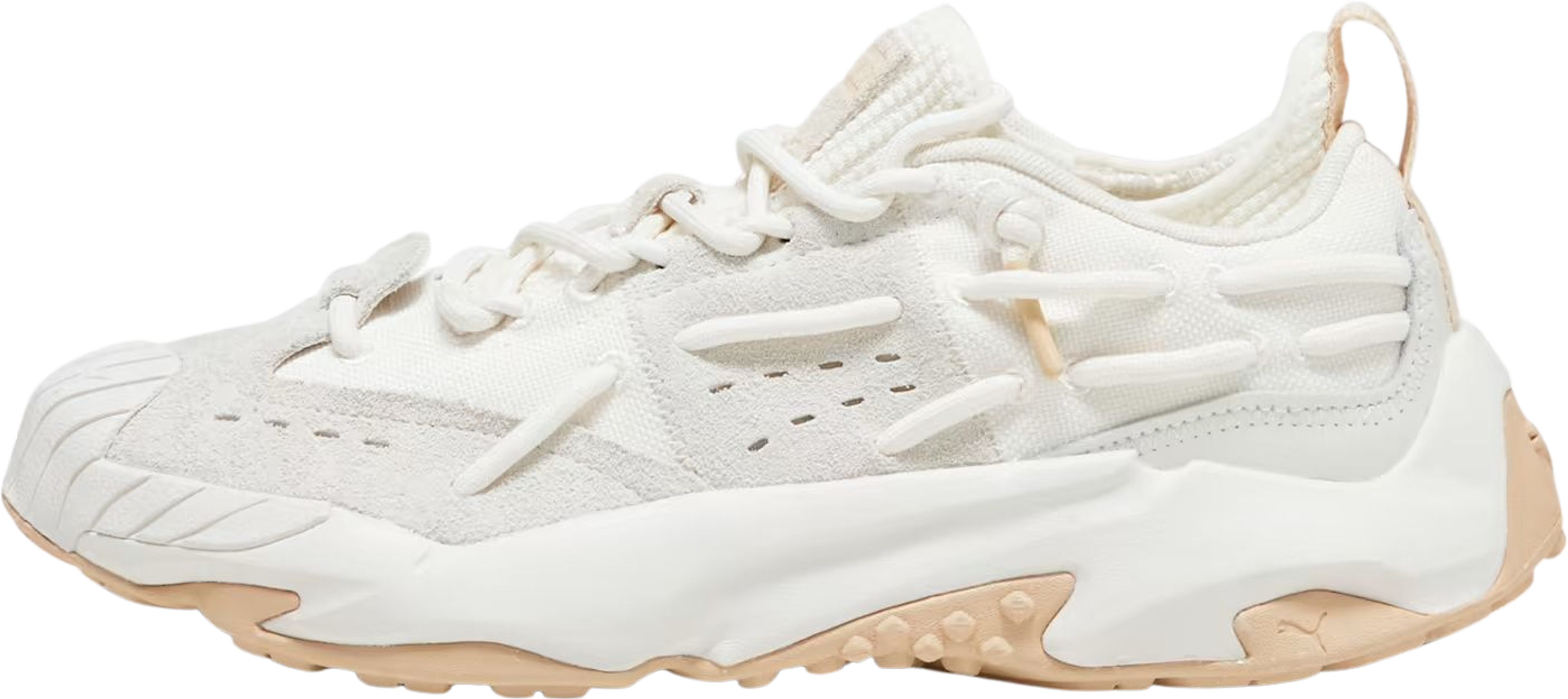 Puma Plexus Sand Gray/Ivory | SwiftSole