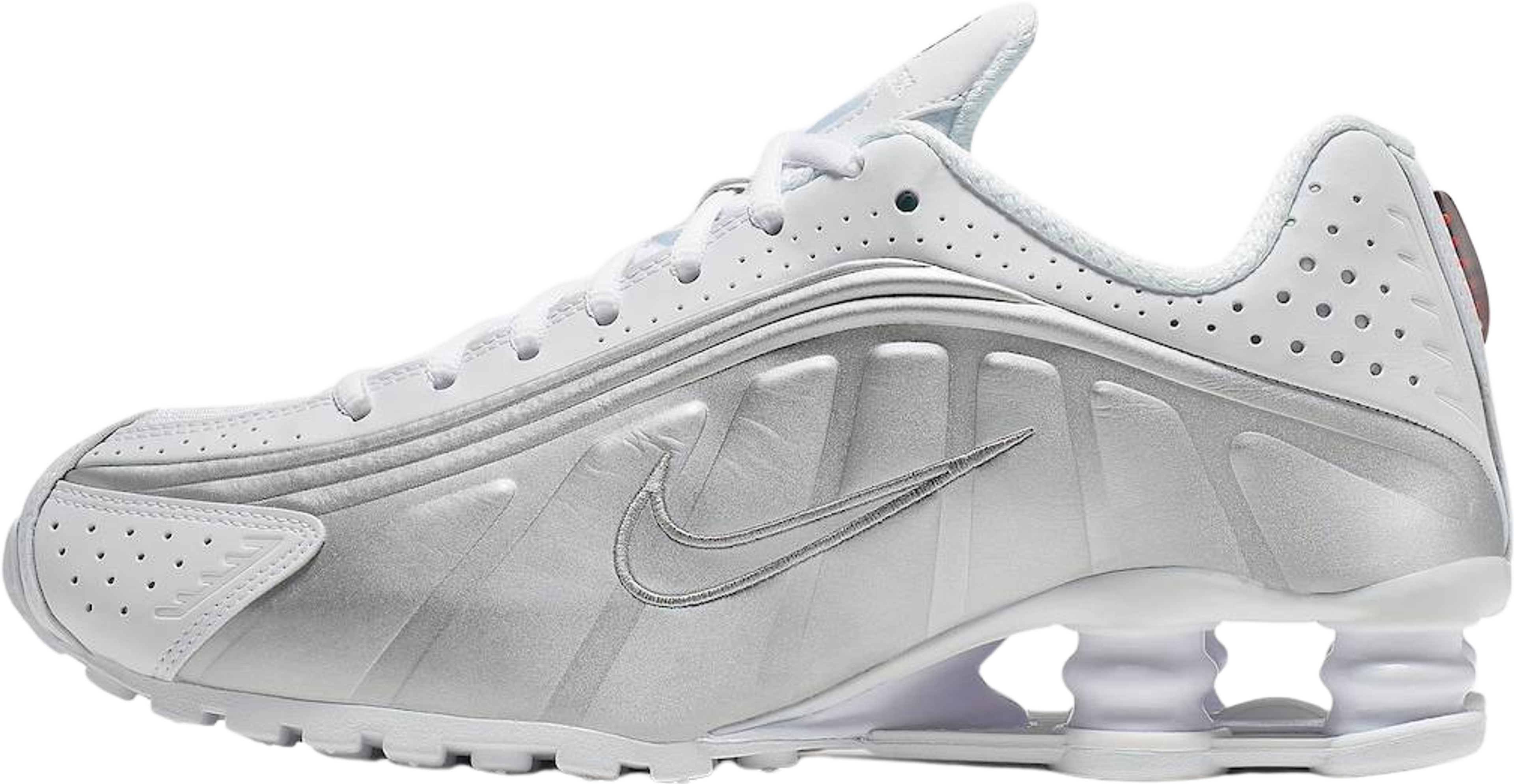 Nike Shox R4 White Metallic (W)