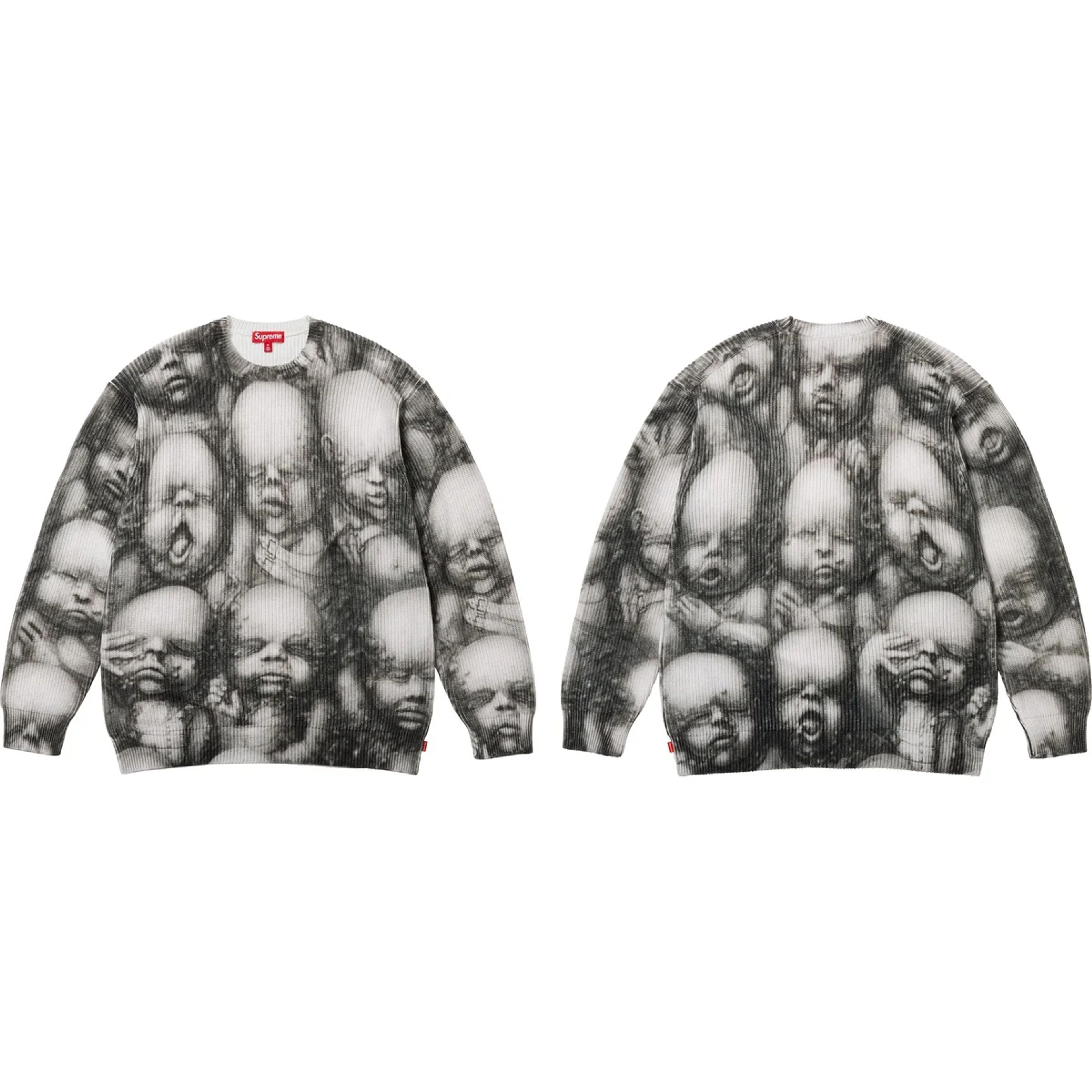 Supreme H.R. Giger Raglan L/S Top Black