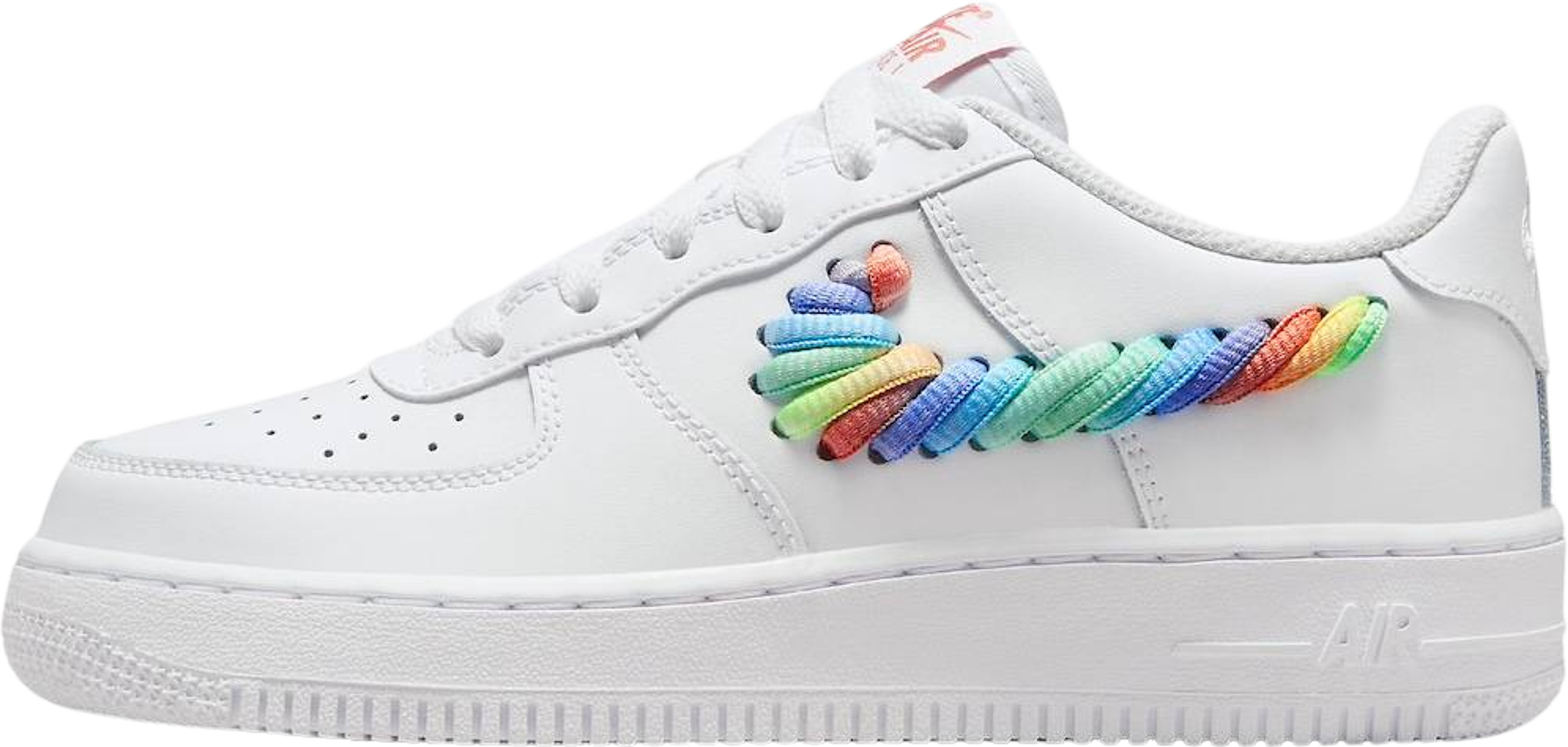 Nike Air Force 1 Low Rainbow Swoosh (GS)