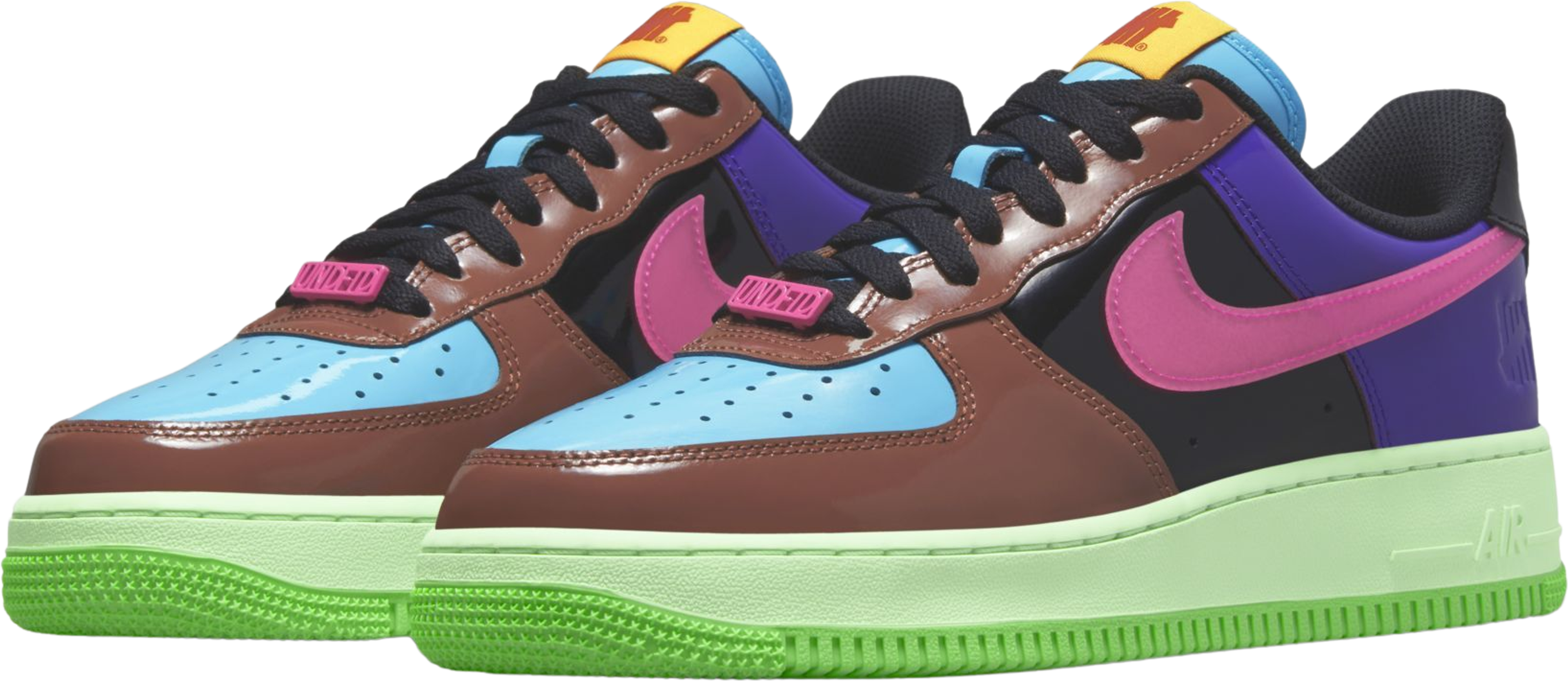 Nike Air Force 1 Low Undefeated Multi-Patent Fauna Brown