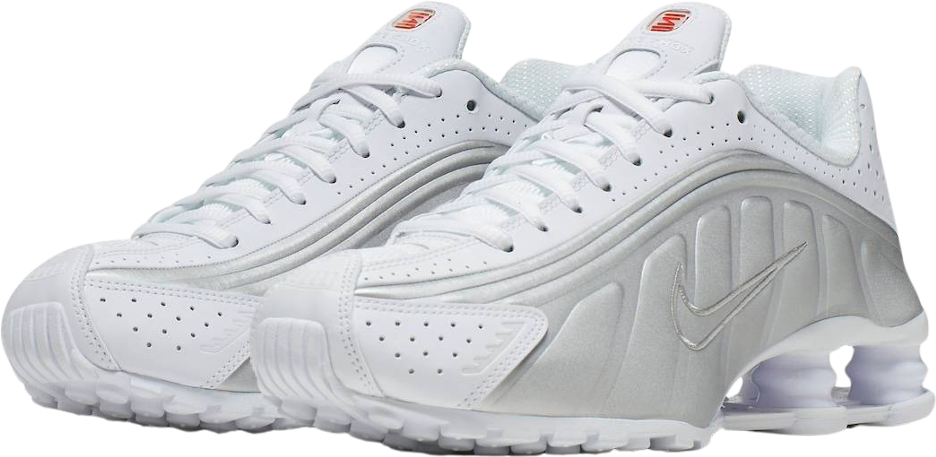 Nike Shox R4 White Metallic (W)