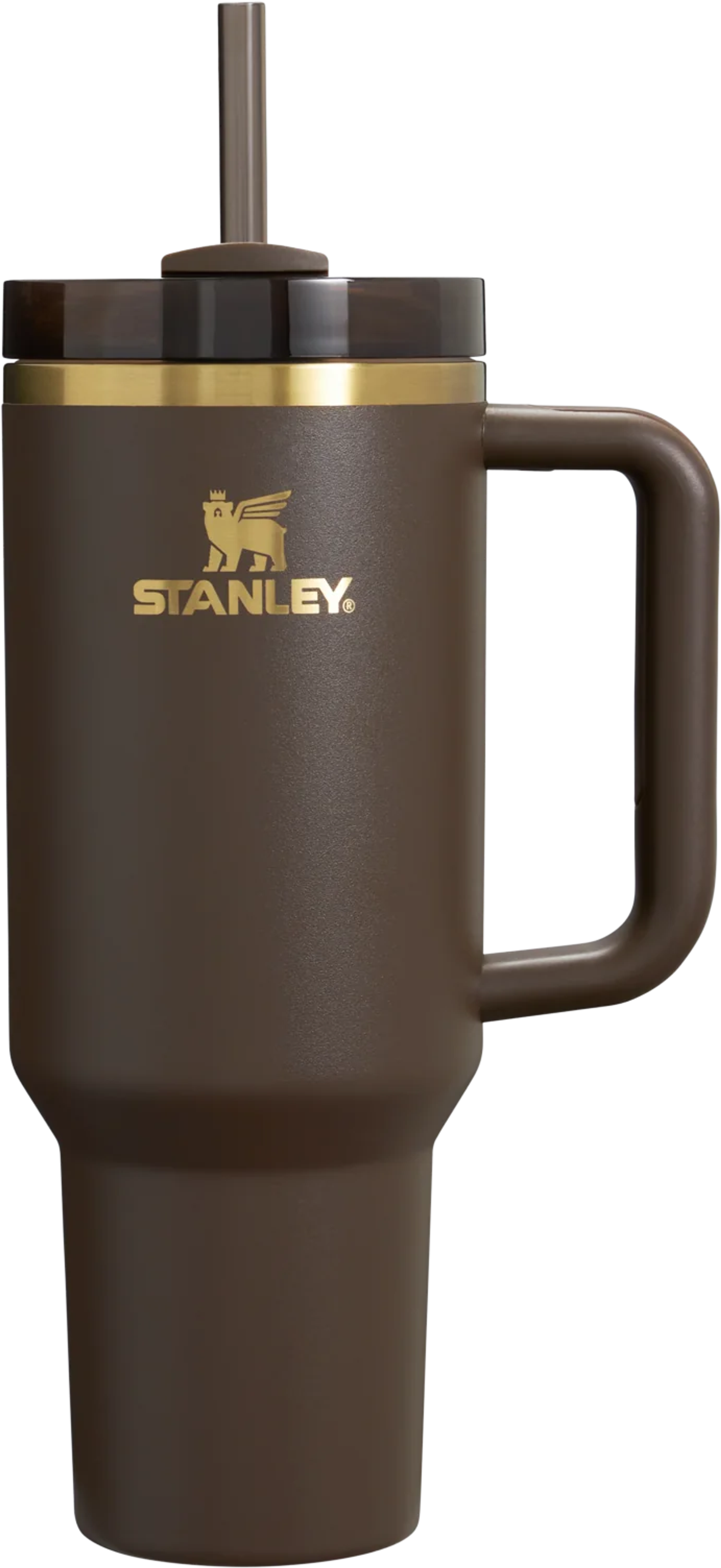 Stanley Quencher H2.0 Flowstate Tumbler 40 OZ Chocolate Gold