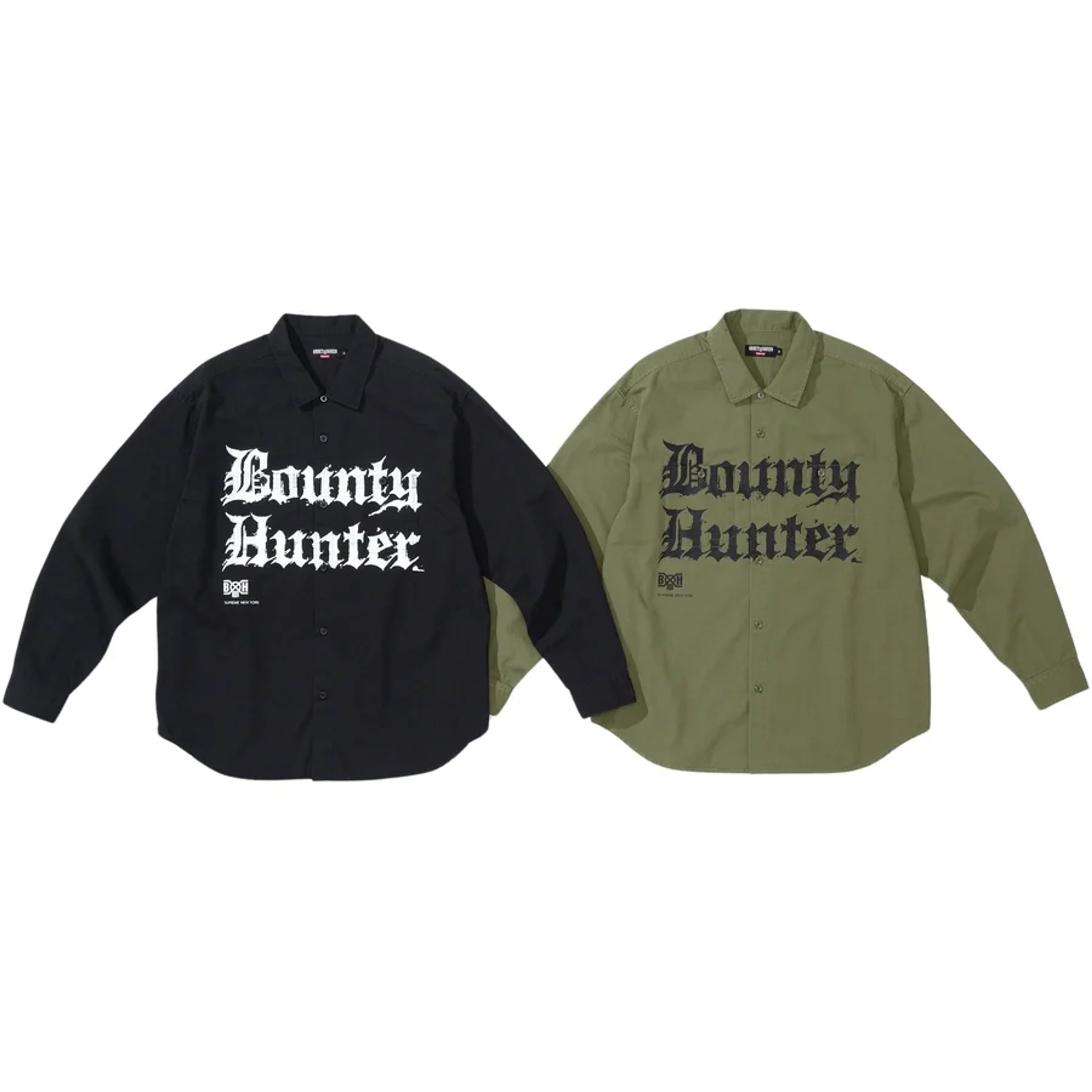 supreme x Bounty Hunter Ripstop Shirt-