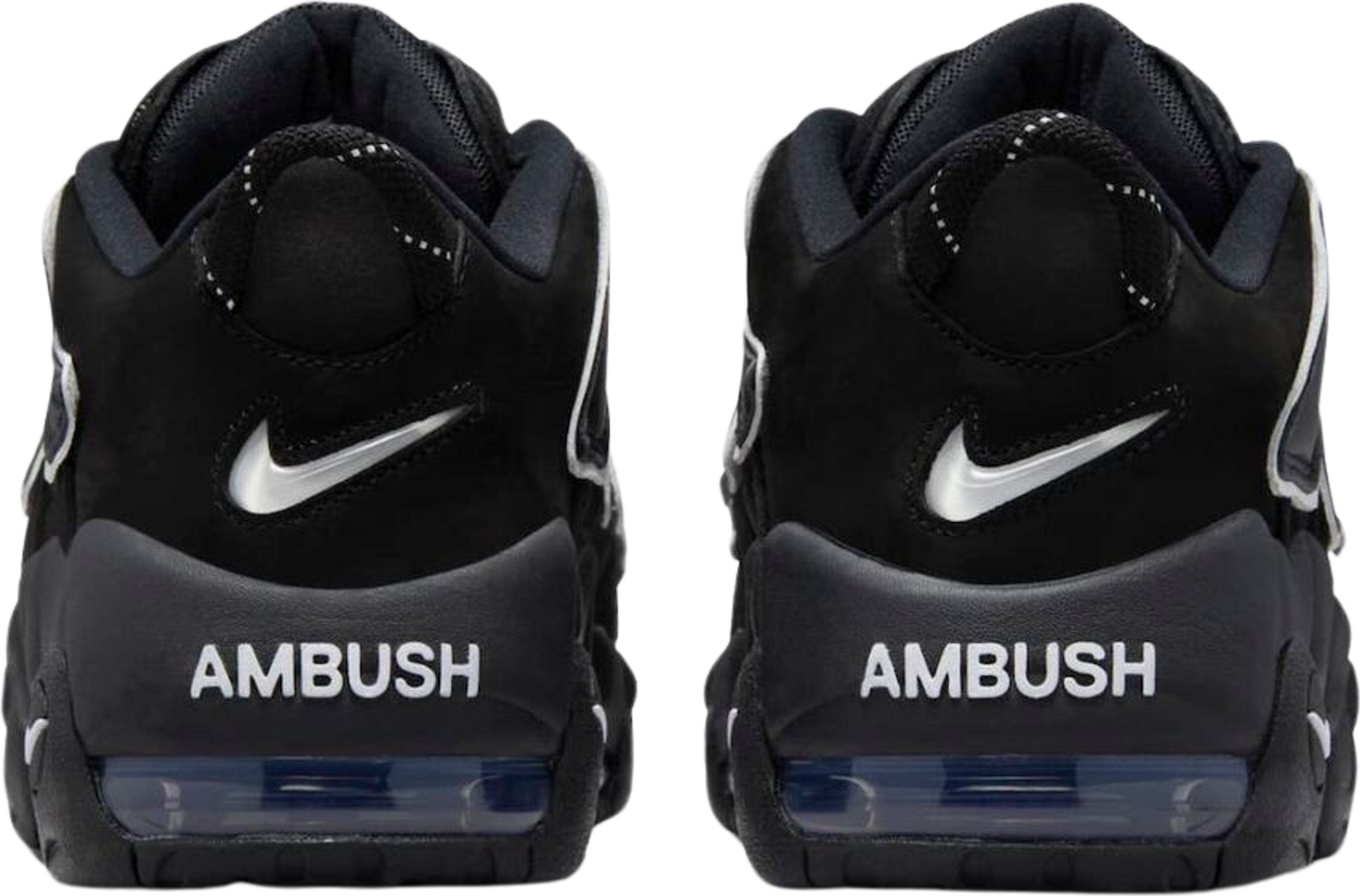 Nike x Ambush Air More Uptempo Low - Black / Black / White 10