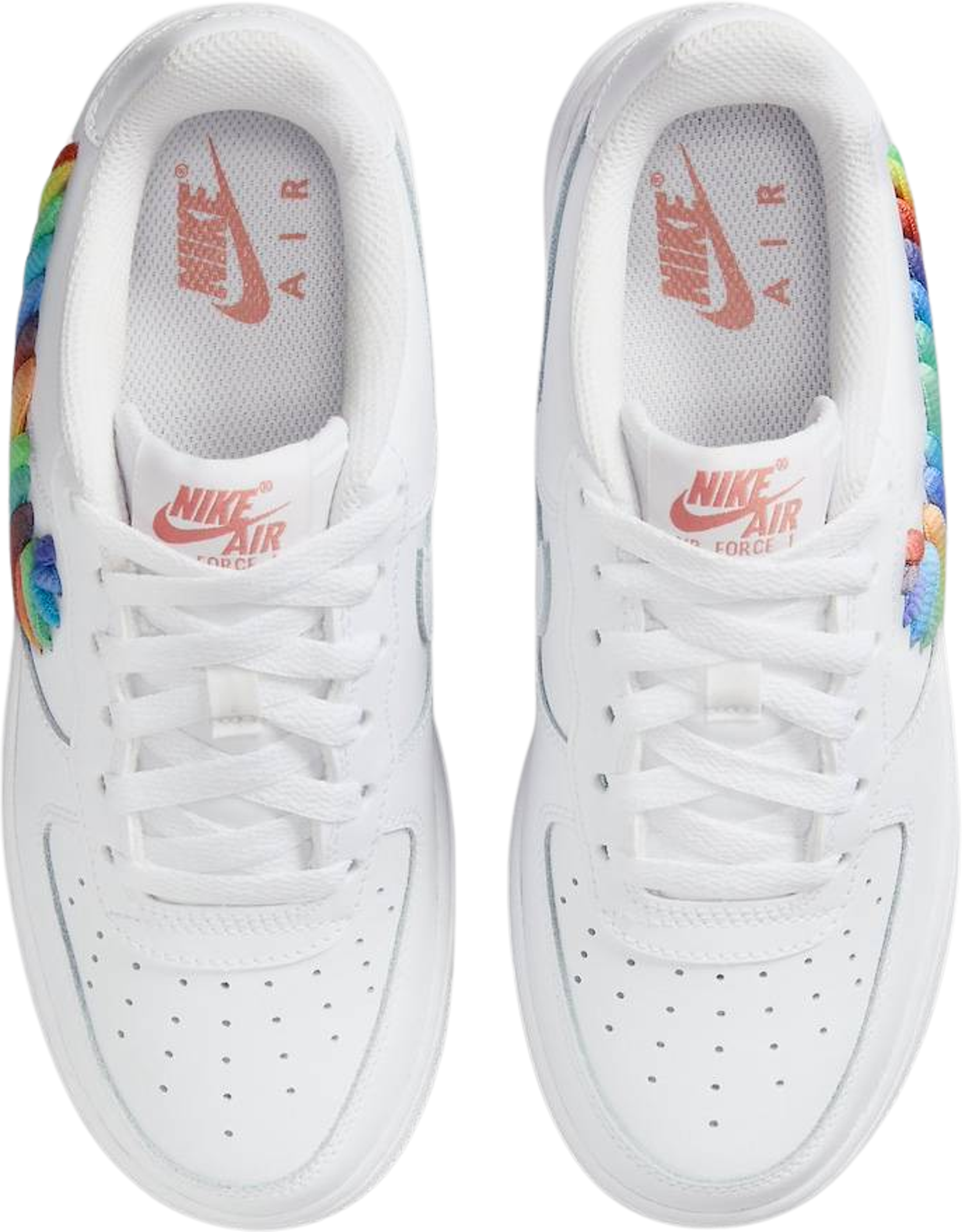 Nike Air Force 1 Low Rainbow Swoosh (GS)