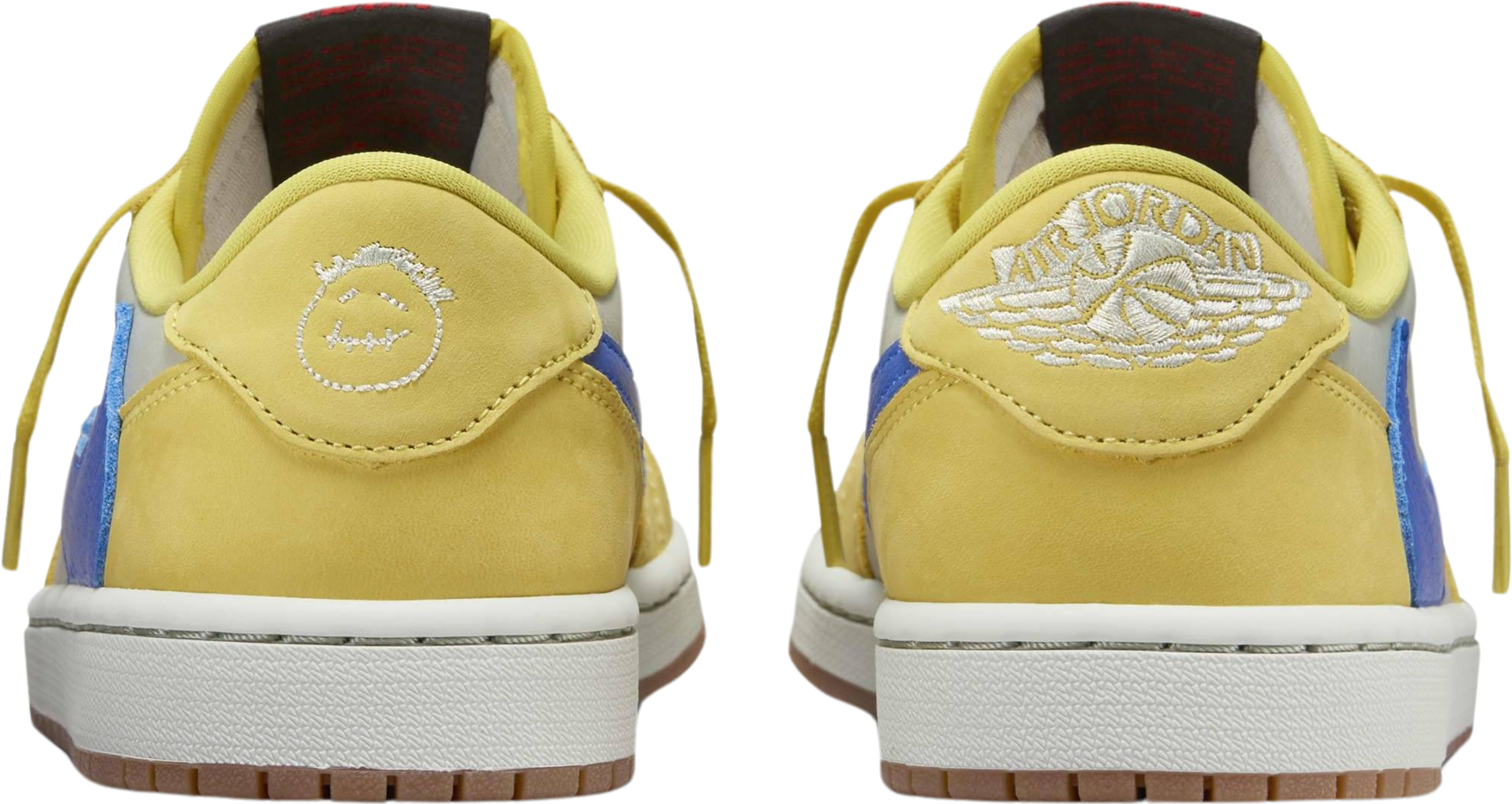 Travis Scott x Air Jordan 1 Low Canary Yellow (W)