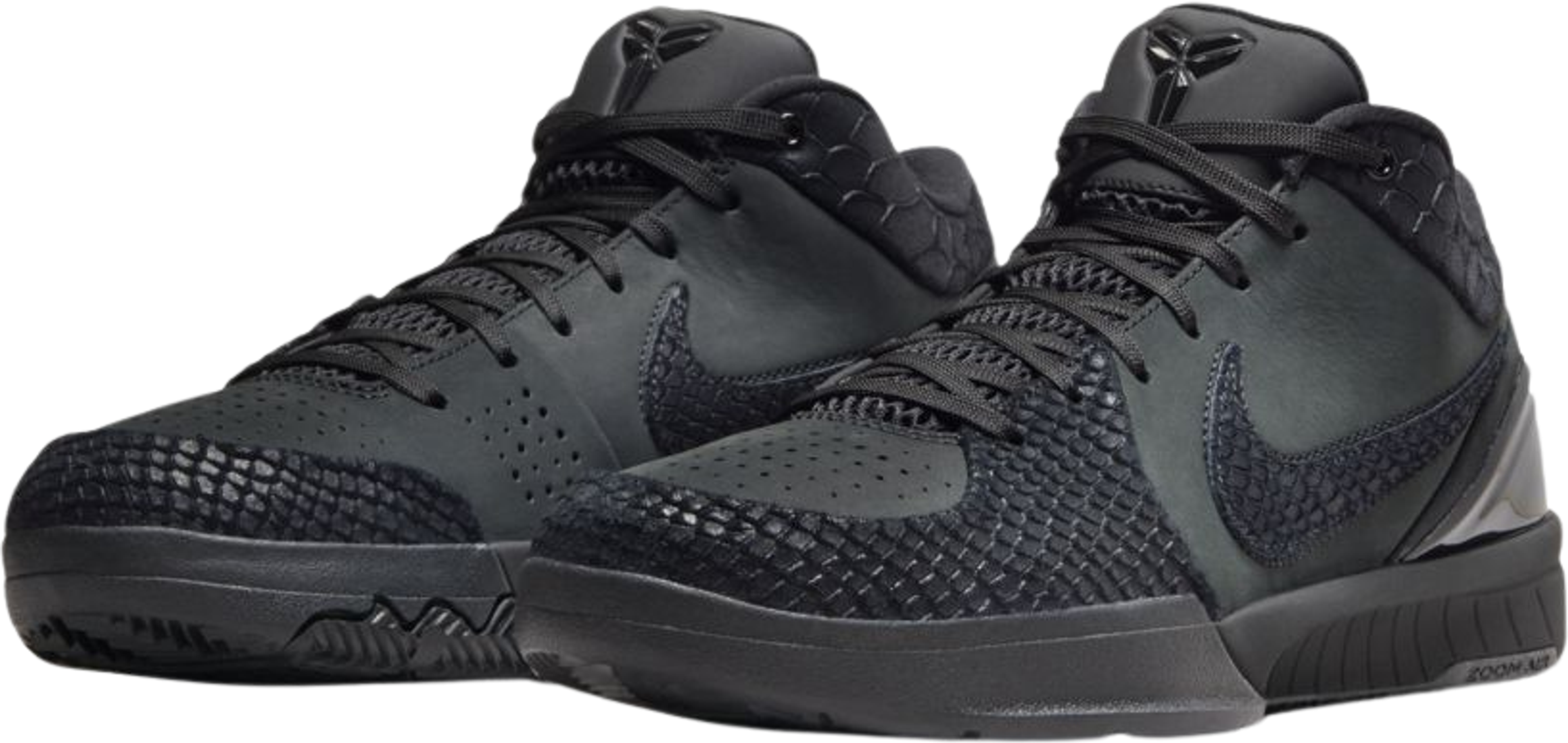 Kobe 4 protro black hotsell mamba