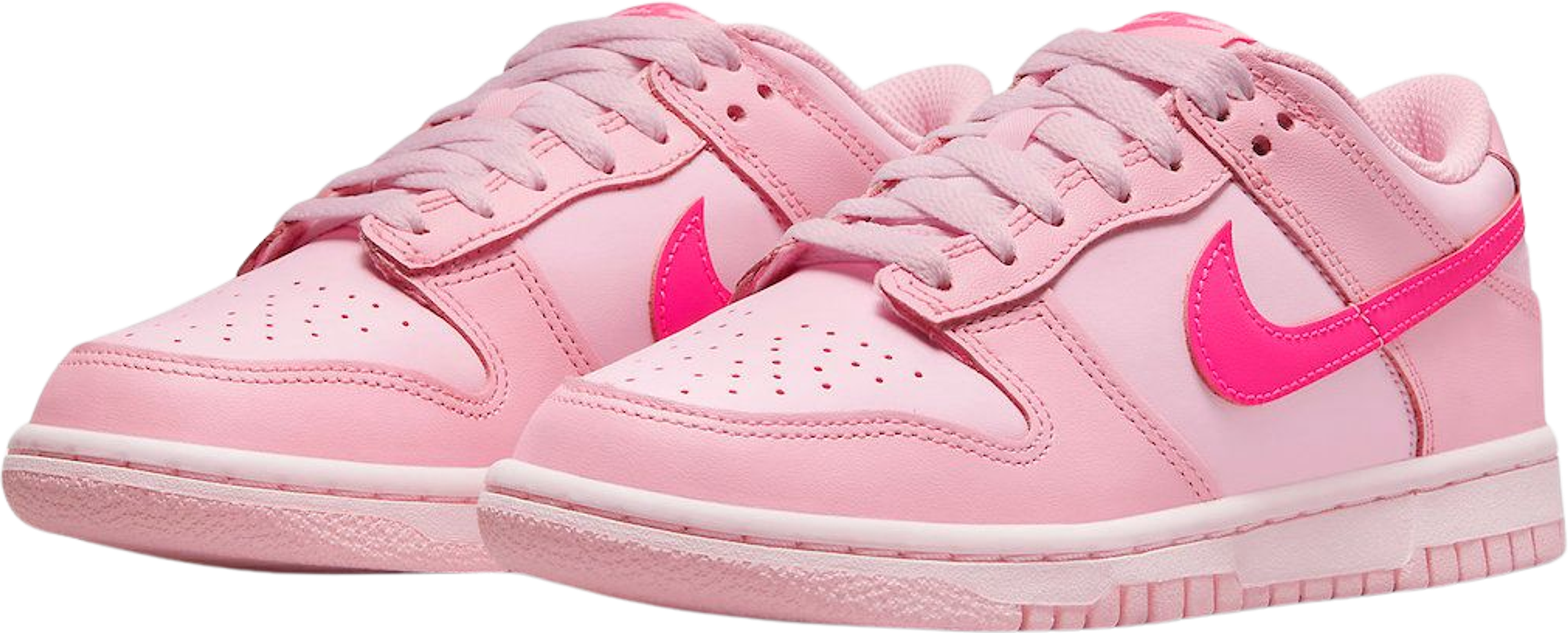 Nike Dunk Low Triple Pink (GS) | Release Information