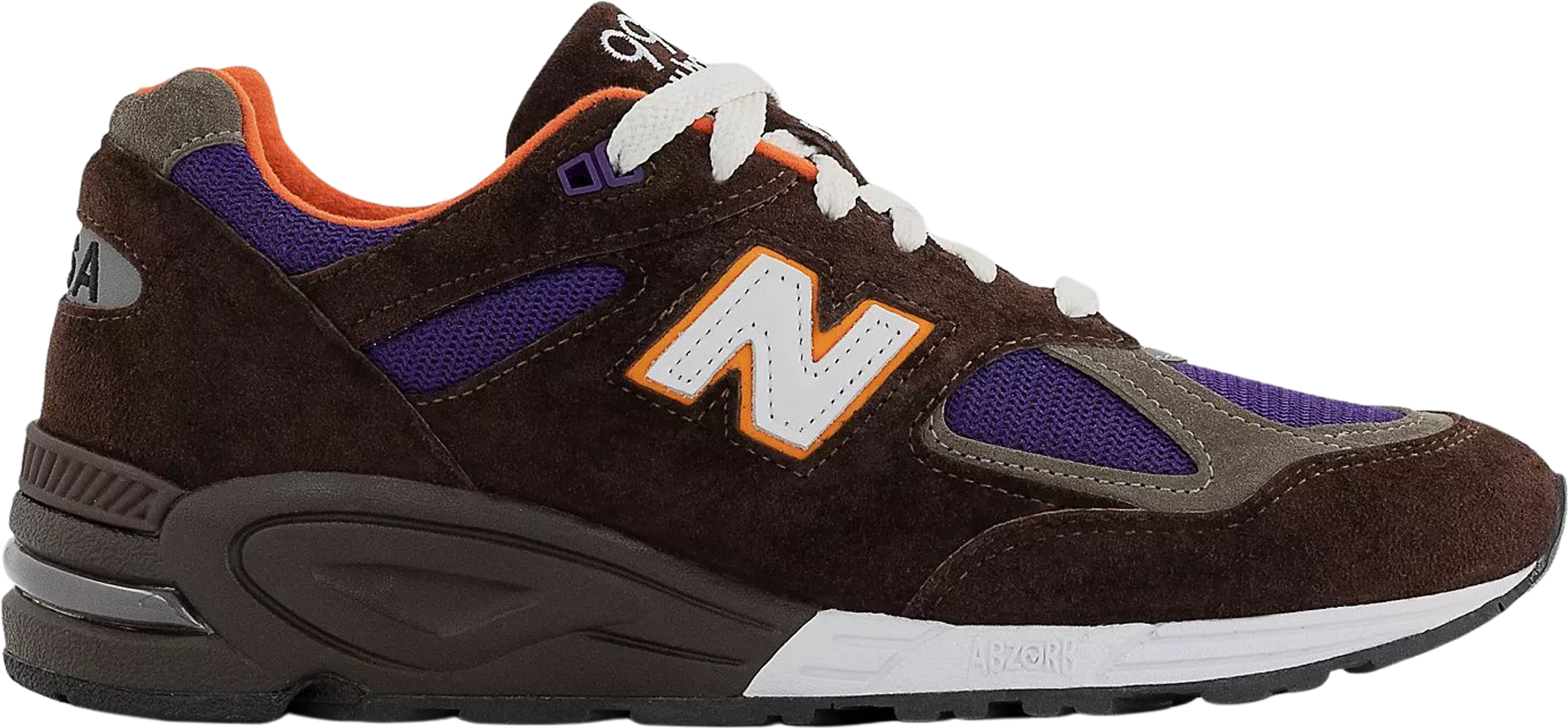 New Balance 990v2 MiUSA Brown Purple | Release Information