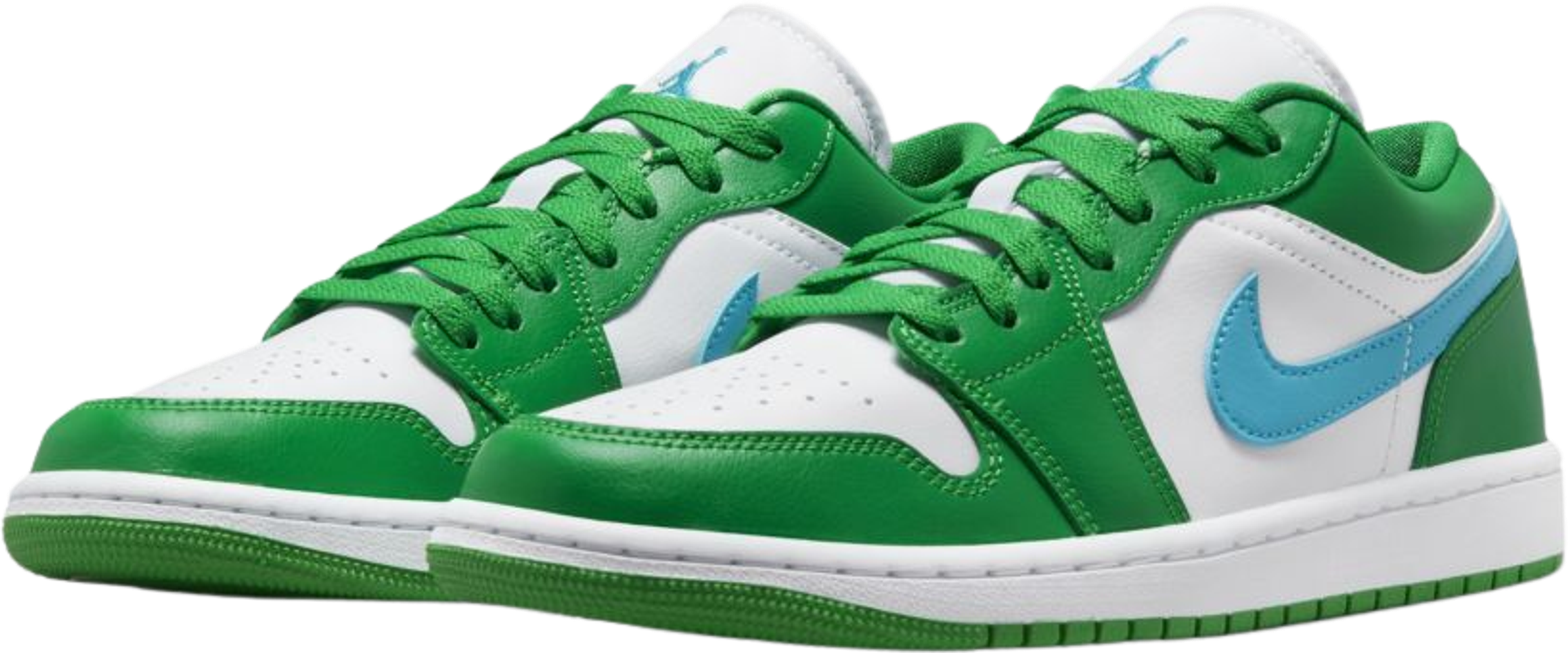 The Air Jordan 1 Low Lucky Green Aquatone Releases On April 11th - Sneaker  News