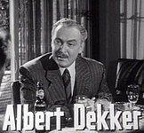 Albert Dekker Photo #1