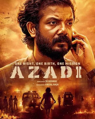AZADI (2025) poster