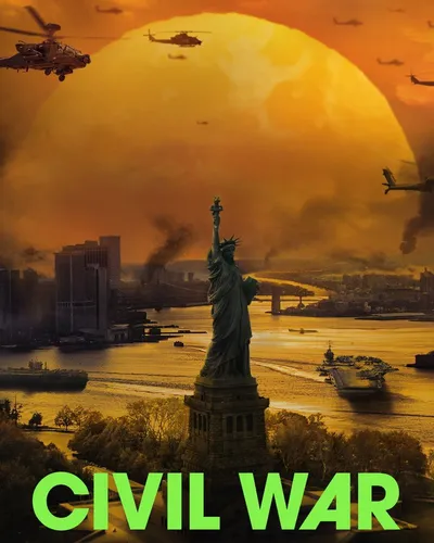 CIVIL WAR (2024) poster