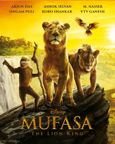 MUFASA THE LION KING (2024) poster