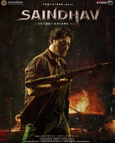 SAINDHAV (2024) poster