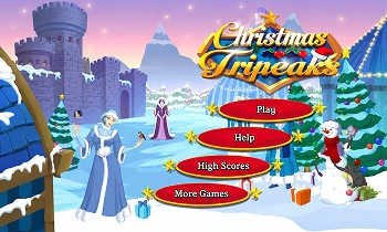 Christmas Tripeaks Game