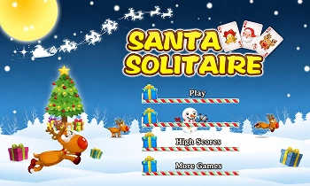 Santa Solitaire Game
