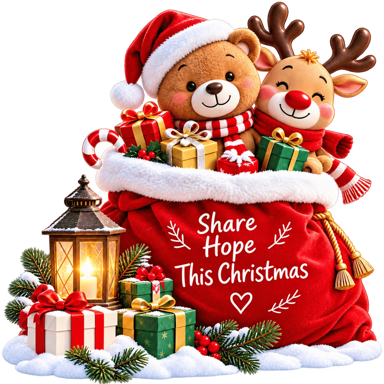 Share hope this Christmas