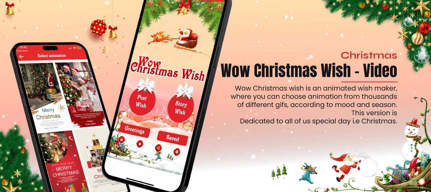 Wow Christmas Wish app banner