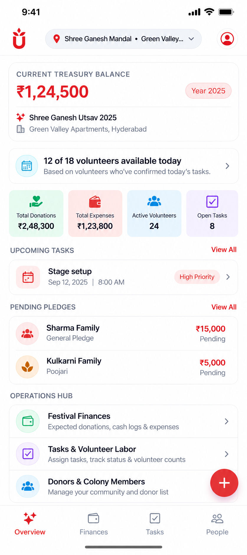 Utsav – Festival & Community Event Management App artifact 2
