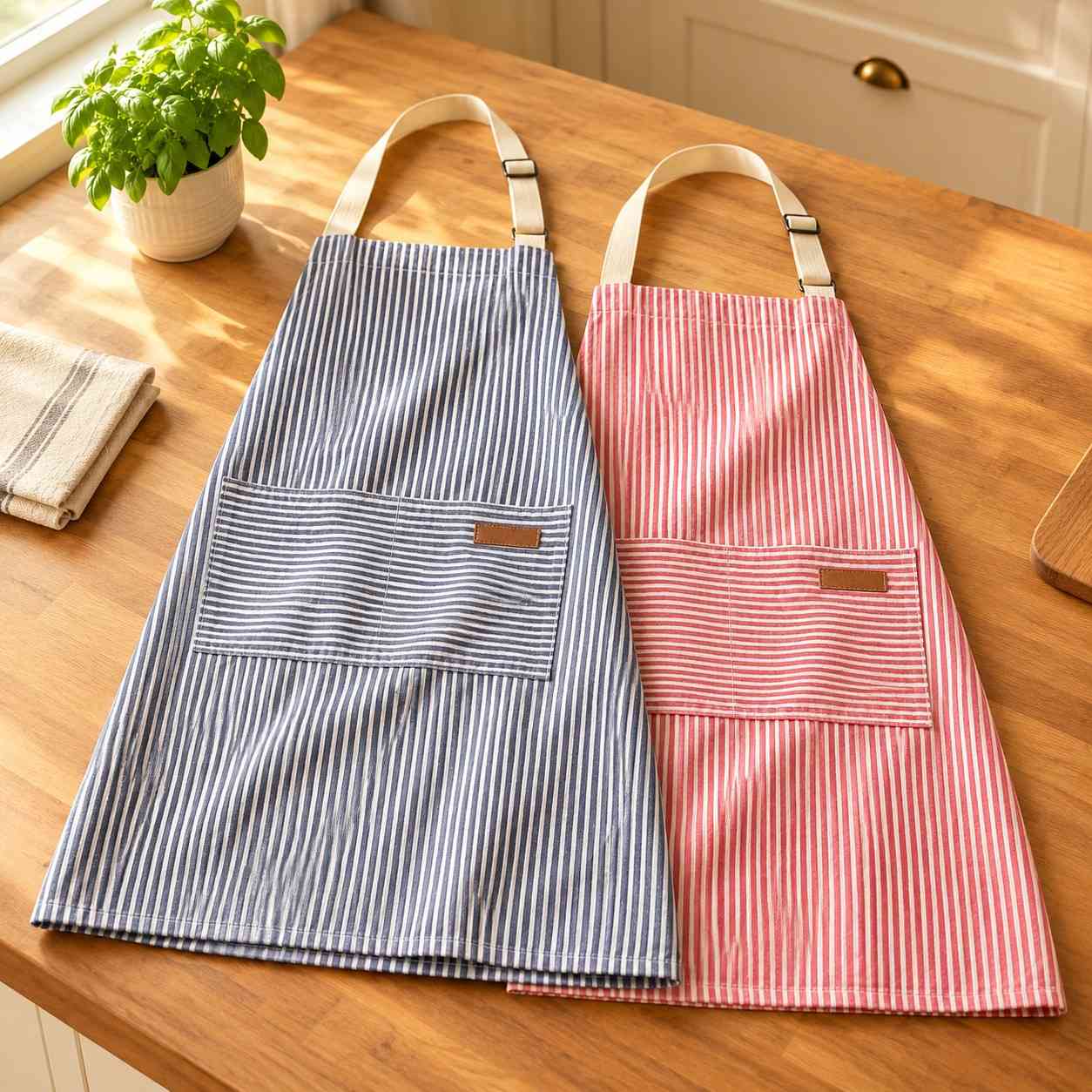 2-Pack Cooking Apron with Pockets