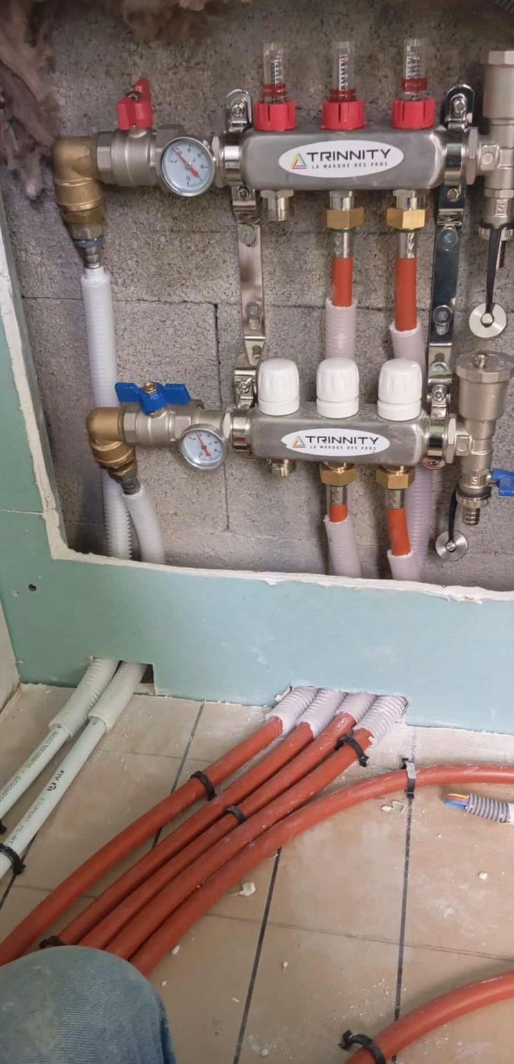 Rénovation plomberie complète T4