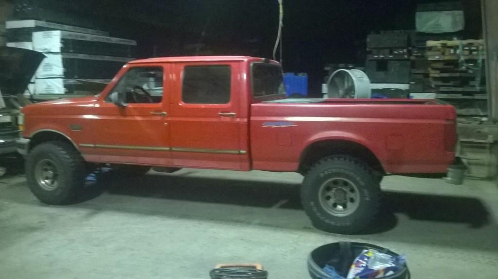 1996 ford f250 7.3l Powerstroke Diesel crew cab