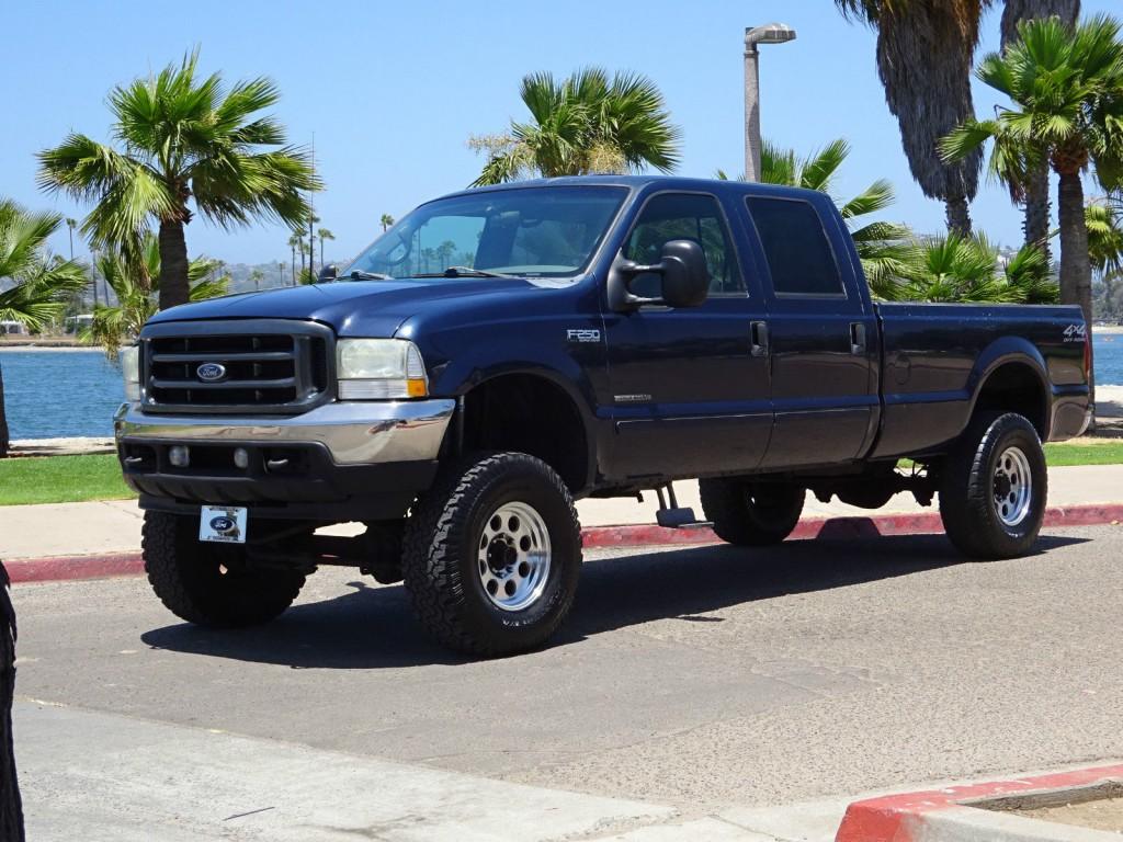 2002 Ford F-250 XLT 7.3L Diesel Crew Cab 4×4