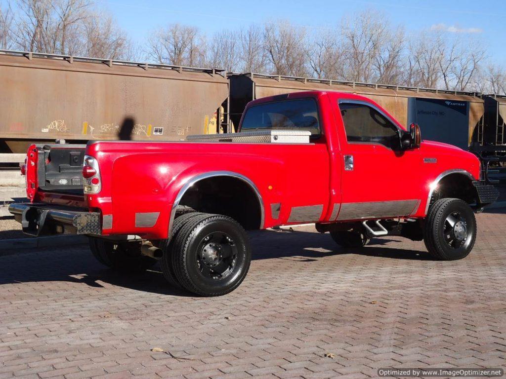 Dually 2006 Ford F-350 XLT Diesel Lifted Regular Cab