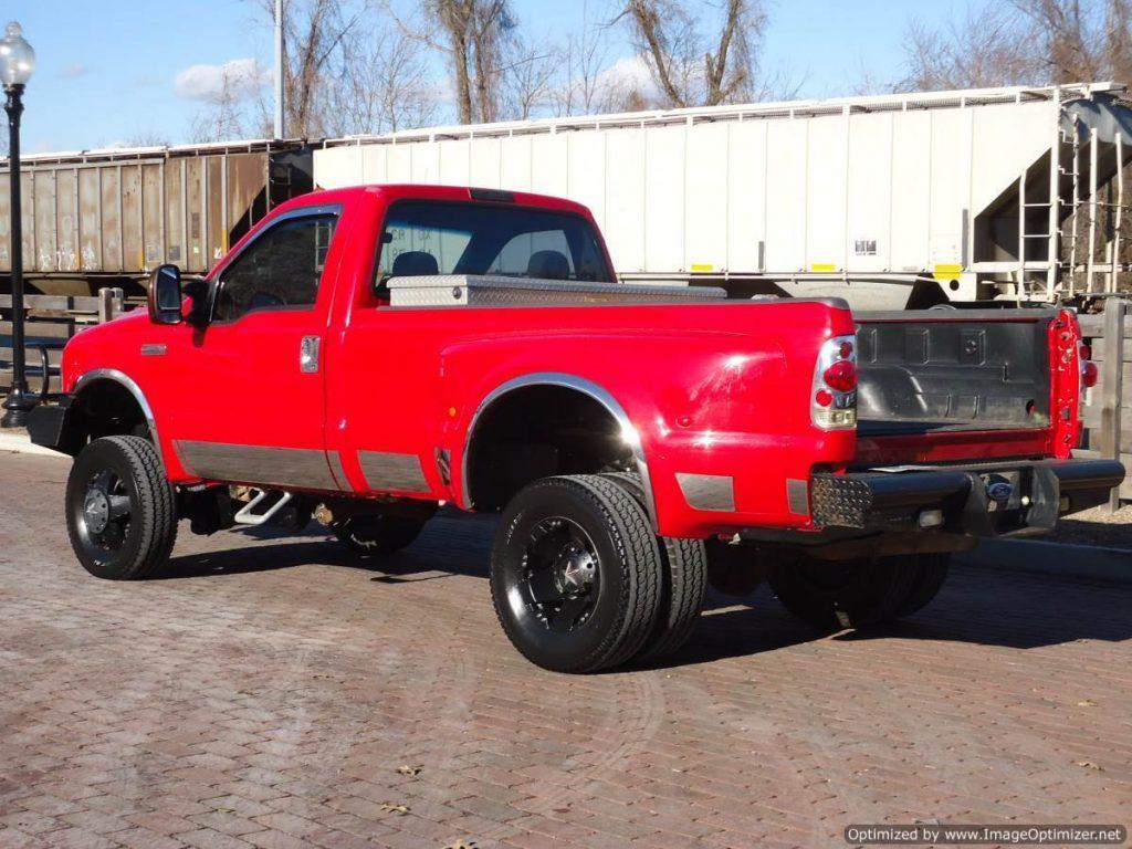 Dually 2006 Ford F-350 XLT Diesel Lifted Regular Cab