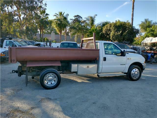 2002 Ford F-550 Super Duty Dump Truck 7.3 Diesel