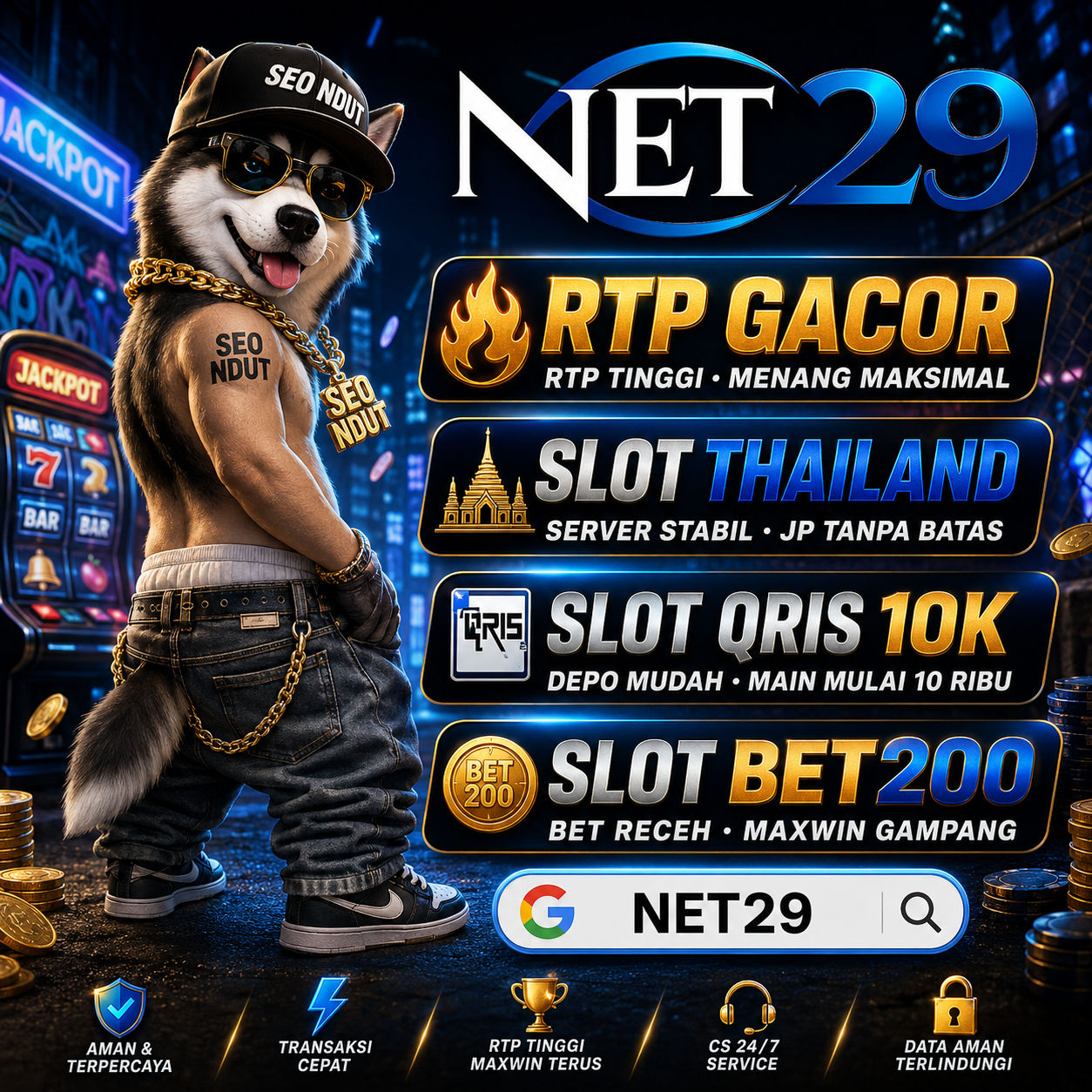 Galeri foto RTP GACOR - NET29 sekarang hadir dengan SLOT QRIS 10K dan SLOT THAILAND serta SLOT BET200 di Mahjong