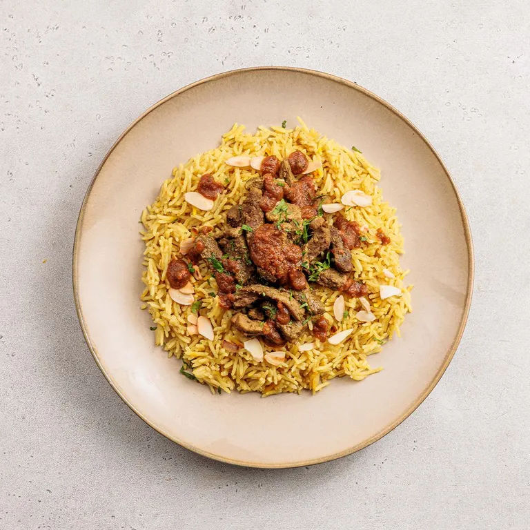 Kabli Rice with Lamb