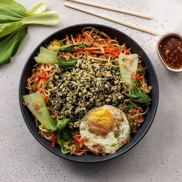 Chicken Bok Choy Noodles