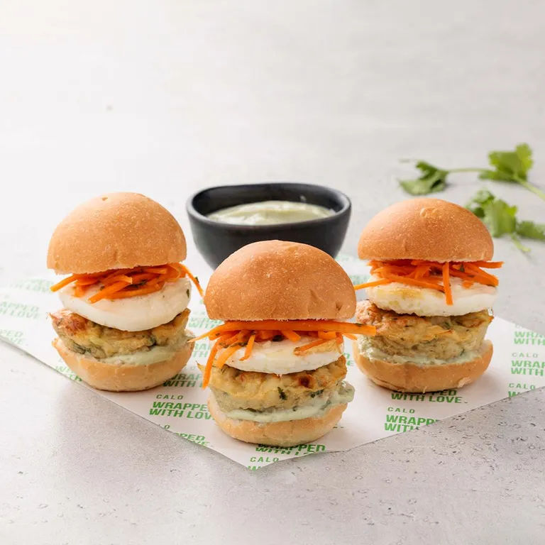 Banh Mi Chicken Sliders