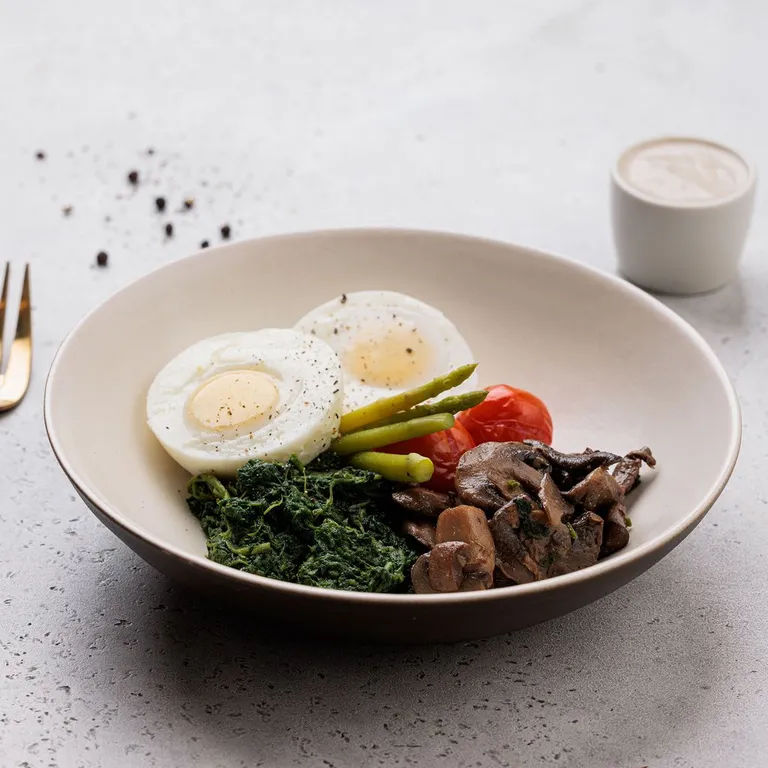 Mushroom Breakfast Bowl