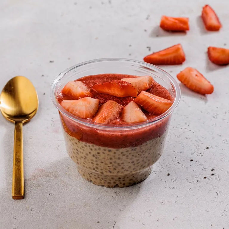 PB and J Chia Pudding