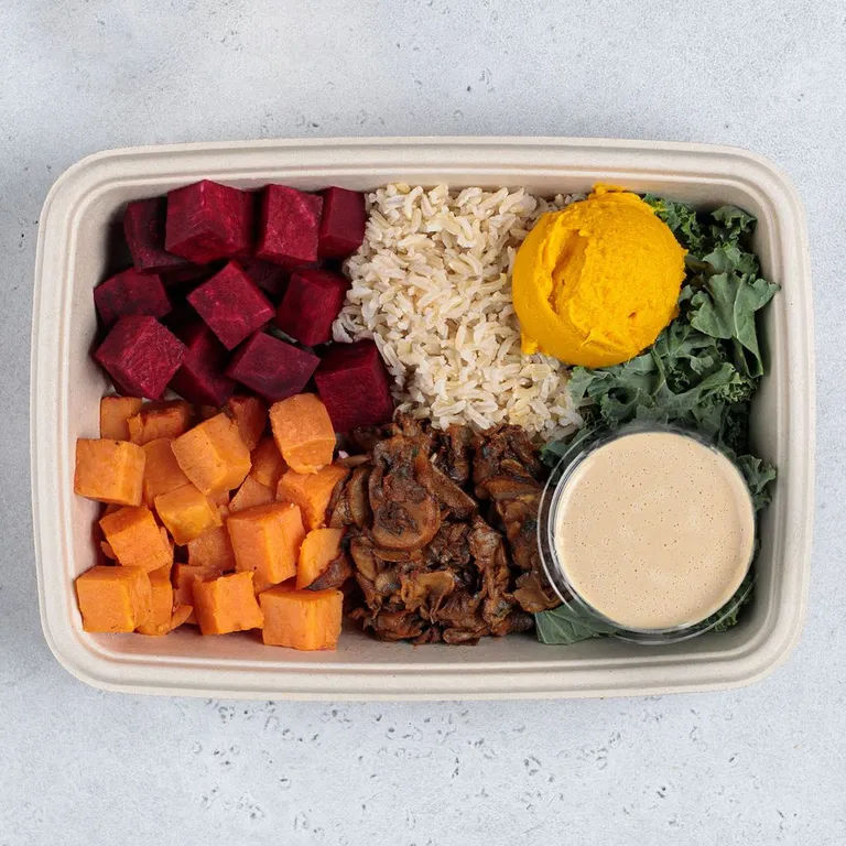 Mushroom Kale Bowl