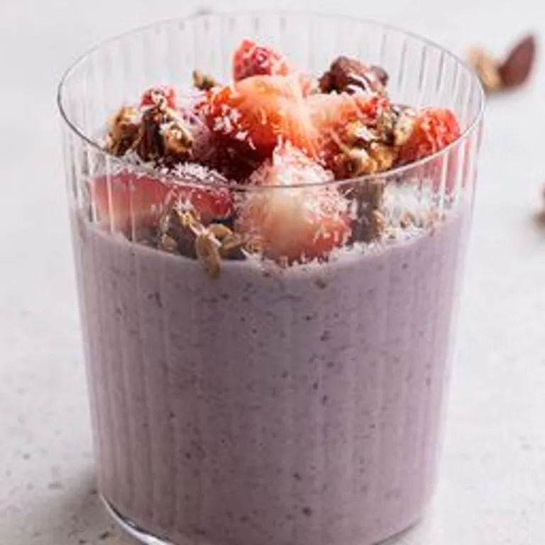 Mixed Berry Protein Oatmeal