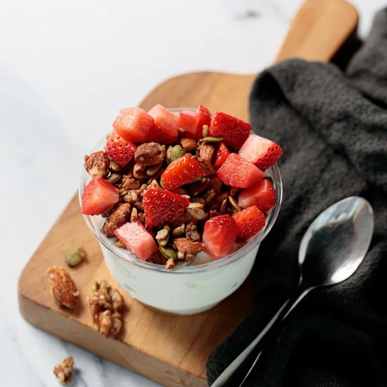 Nutty Granola Parfait