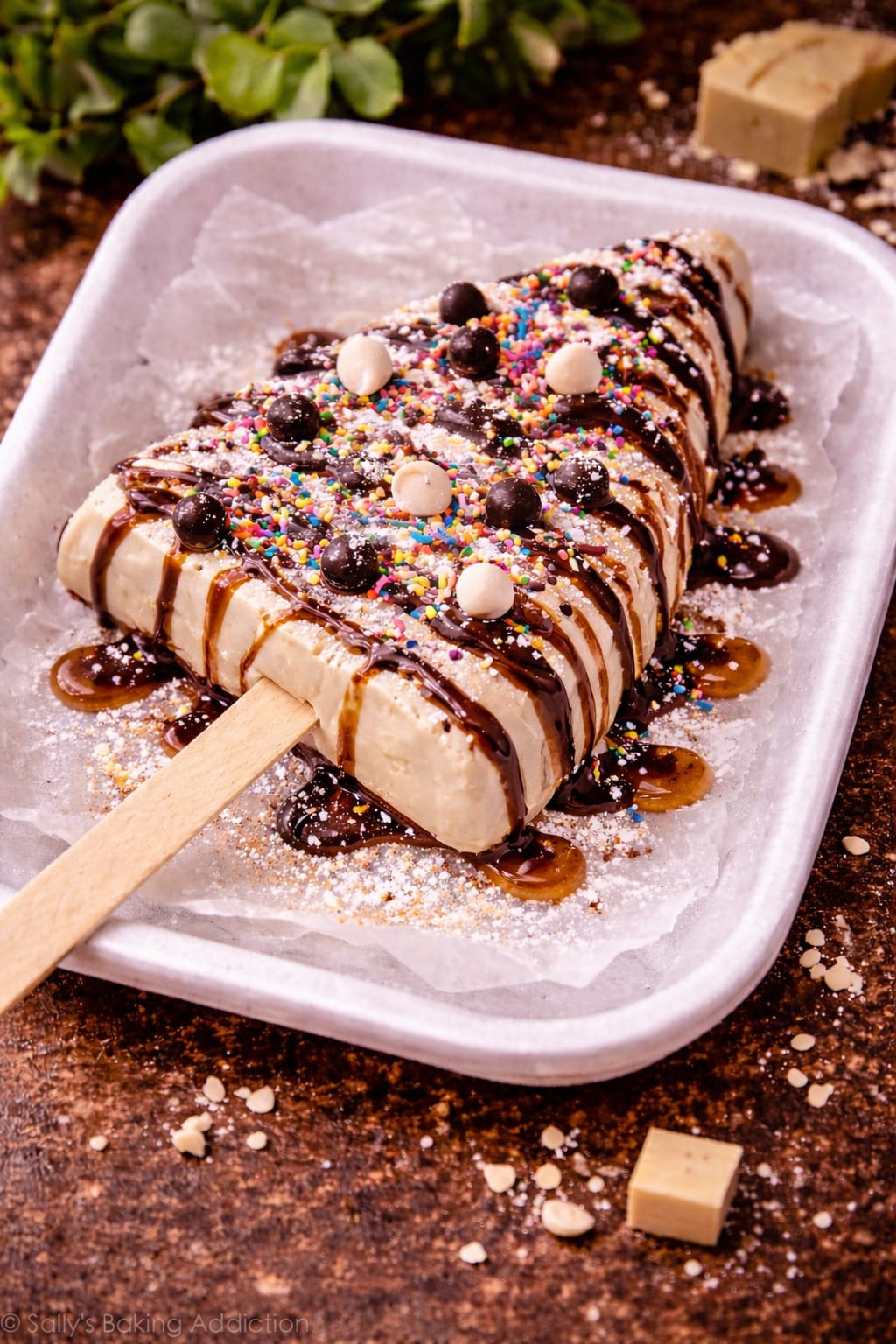 White Fantasy Stick Waffle