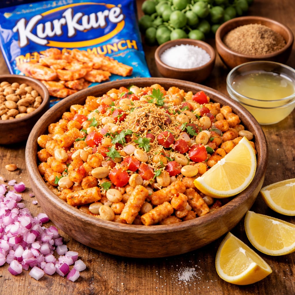 Kurkure Crunch Chaat